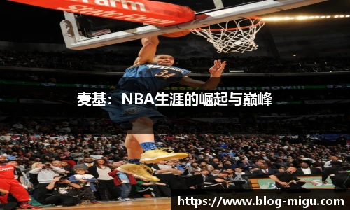 麦基：NBA生涯的崛起与巅峰