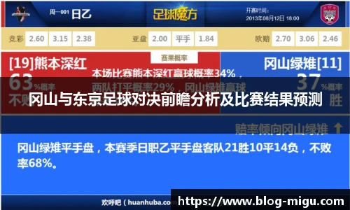 冈山与东京足球对决前瞻分析及比赛结果预测